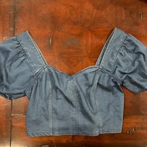 Denim Blouse